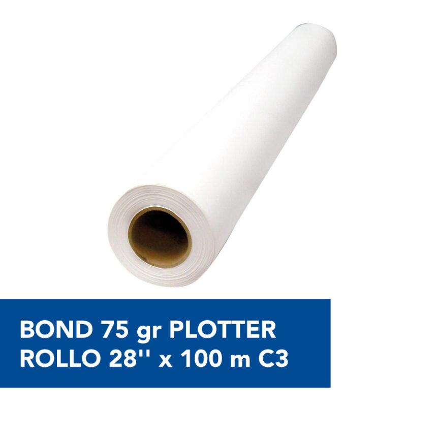 Canon Rollo De Papel Bond, 75 G/m², 610mm X 46m, 1 Pieza