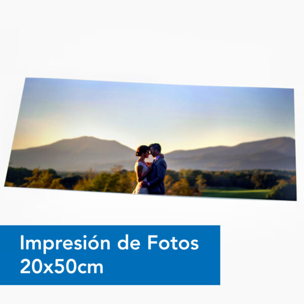 Impresión de Fotografías 20x50 cm