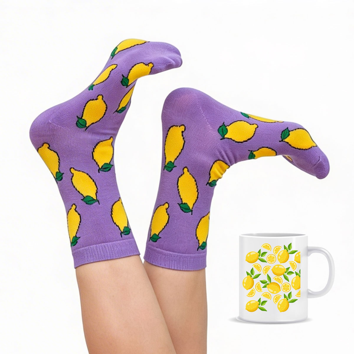 🧦☕ Medias + Mug Personalizados