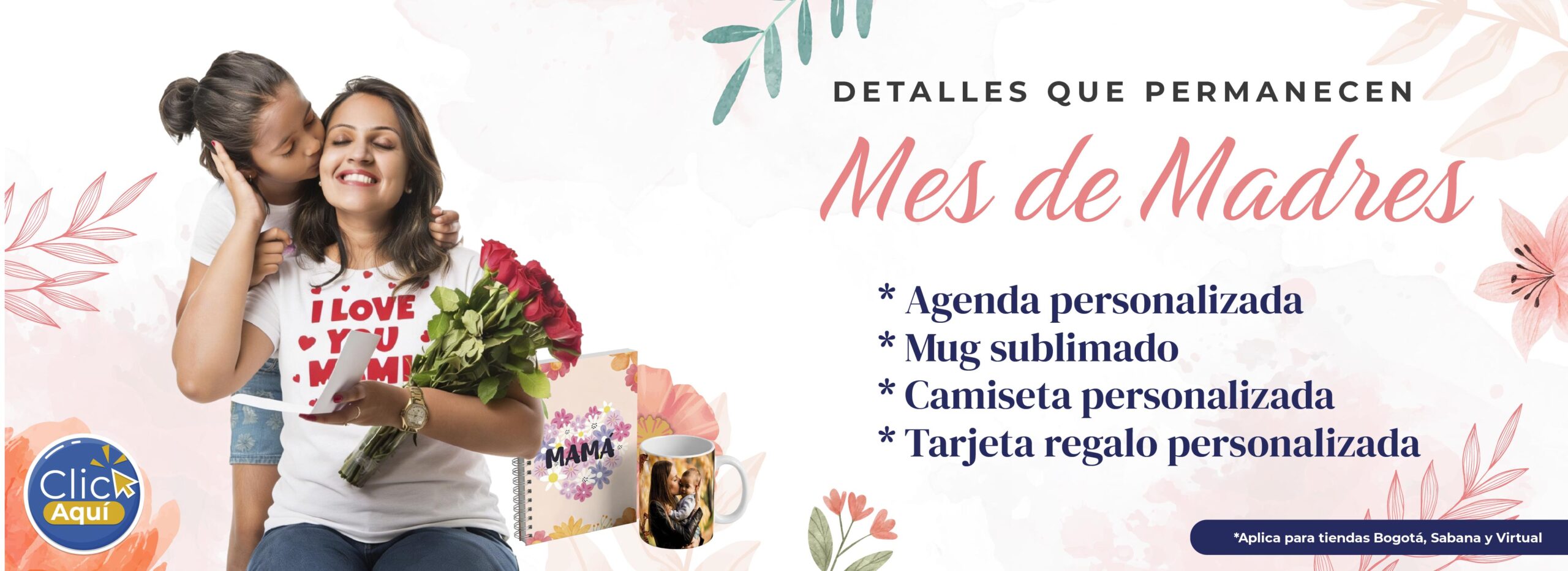 Regalos personalizados para el Día de la Madre en AUROS Bogotá